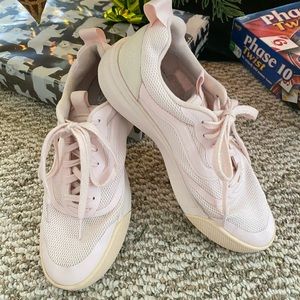 PALE PINK VANS